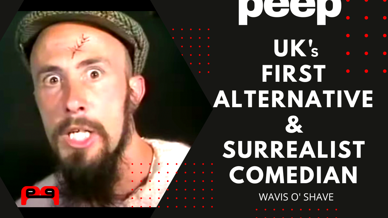 The uk's first alternative comedian Felt Nowt the tube tyne tees television talks to peep magazine