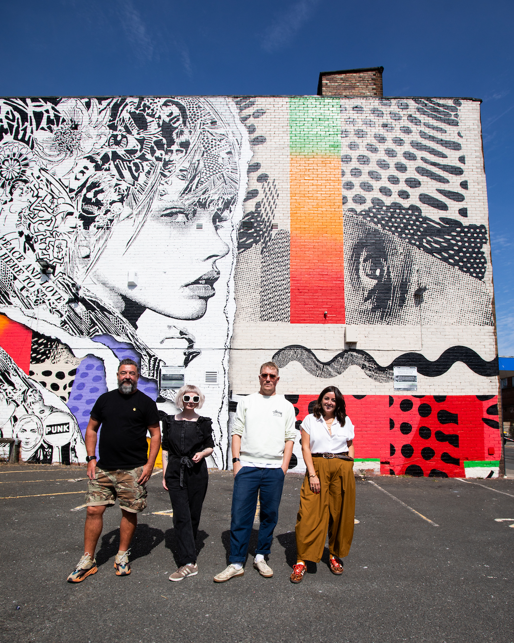 Landmark Mural Unveiled at LMA Newcastle as Countdown Begins to New Creative Campus Opening